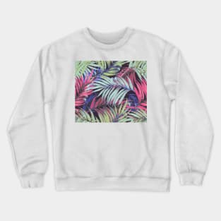 Vintage Palm Leaves grunge Crewneck Sweatshirt